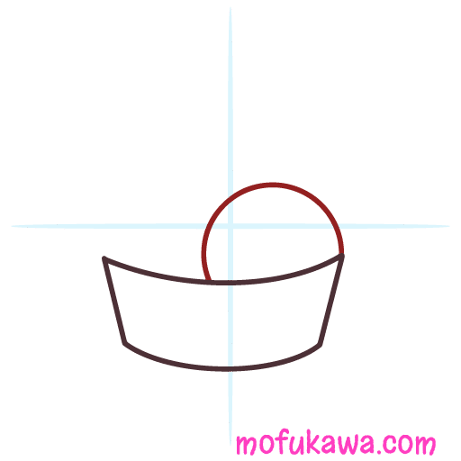 How To Draw A Kawaii Ice Cream Sundae 10 howtodrawakawaii-icecream-step4