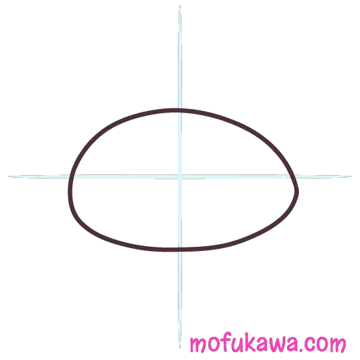 howtodrawakawaiidonut-step1