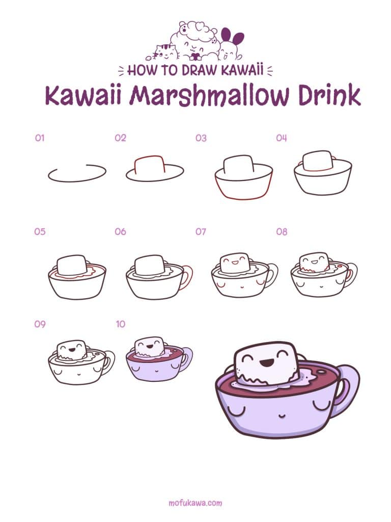 howtodrawhotchocolate-stepbystep
