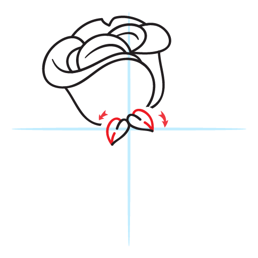 How To Draw A Rose - Easy Kawaii Style 17 howtodrawarose-step11