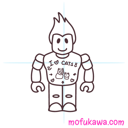 How To Draw Denis Daily From Roblox - Easy To Follow