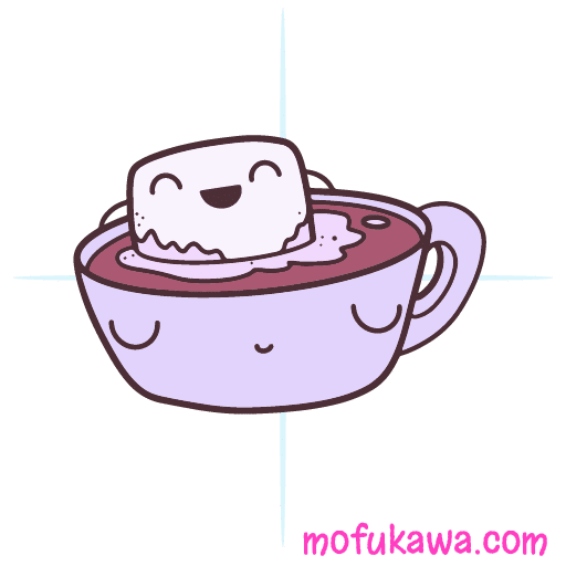 How To Draw Hot Chocolate - Kawaii Style 16 howtodrawkawaiimarshmallowdrink-step10