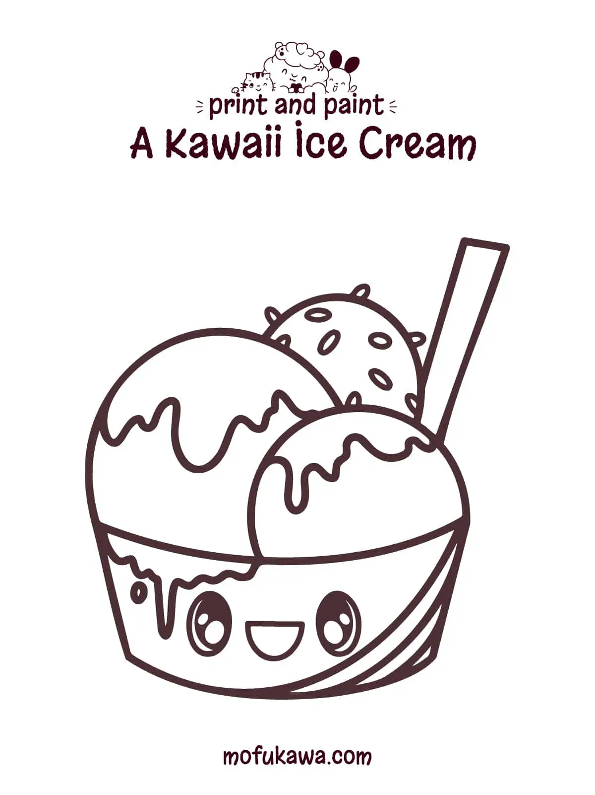 Cute Ice Cream Art Drawing - Drawing Skill-saigonsouth.com.vn
