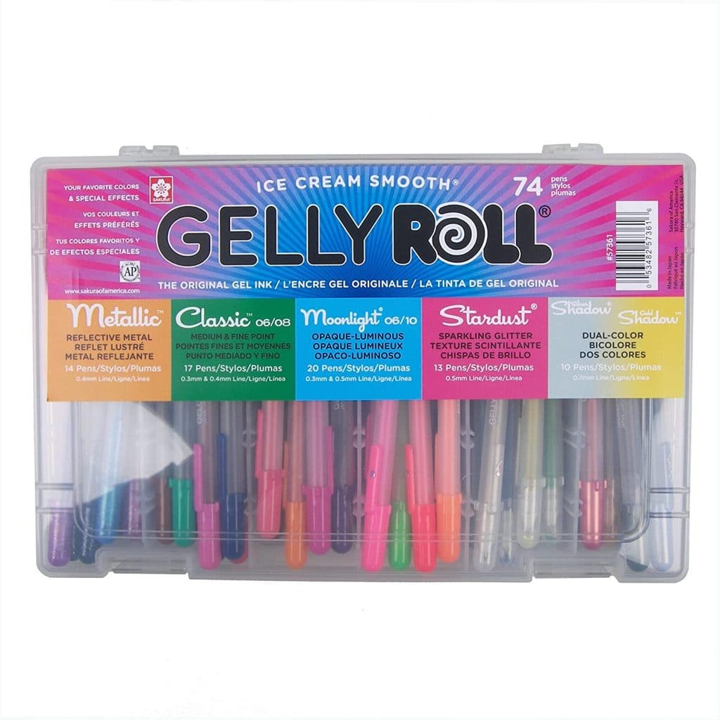 The 13 Best Gel Pens for Coloring Books For 2023 4 sakura-gellyroll pens