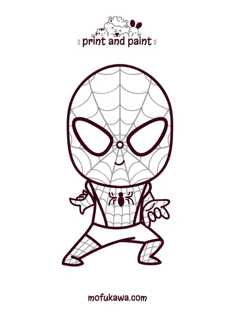 spiderman-coloringpage