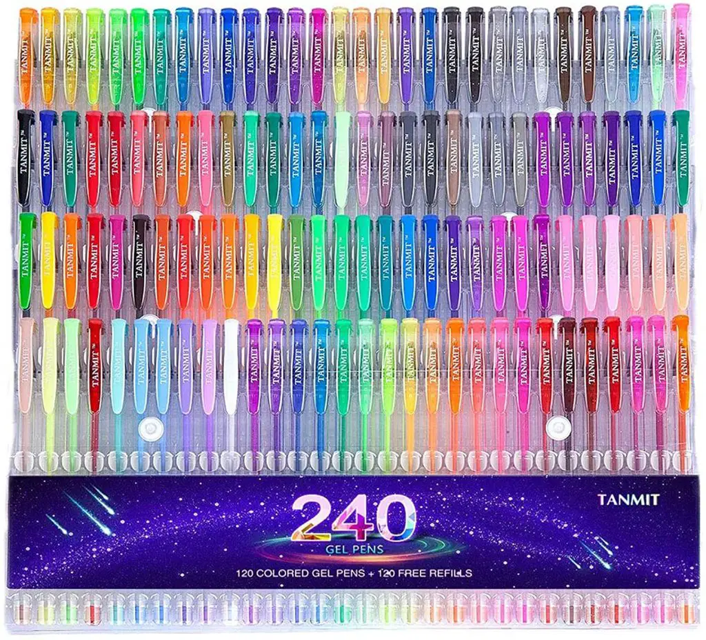The 13 Best Gel Pens for Coloring Books For 2023 2 tanmit gel pens