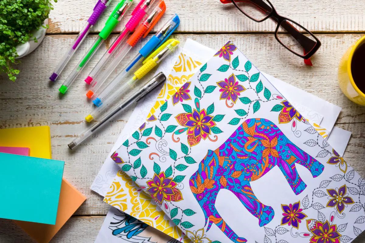 adult coloring book header image