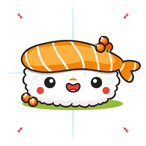 How To Draw A Kawaii Sushi 22 howtodraw-a-kawaii-sushi-step16