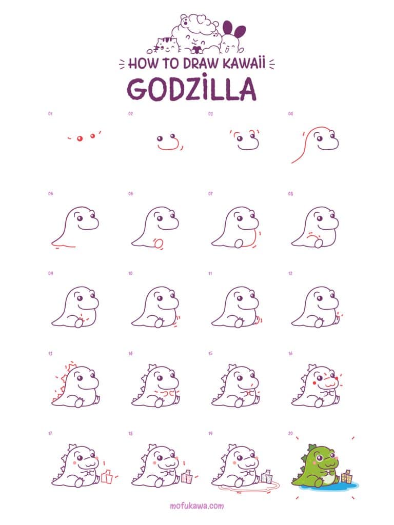 howtodraw-godzilla-stepbystep