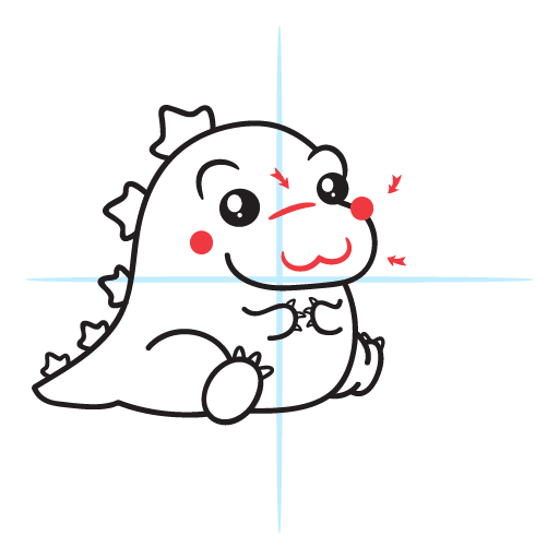 How To Draw Godzilla 22 howtodraw-godzilla-step16