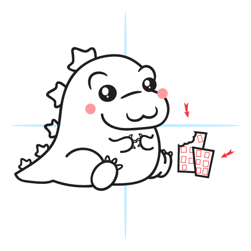 How To Draw Godzilla 24 howtodraw-godzilla-step18