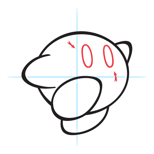 How To Draw Kirby 12 howtodraw-kirby-step6