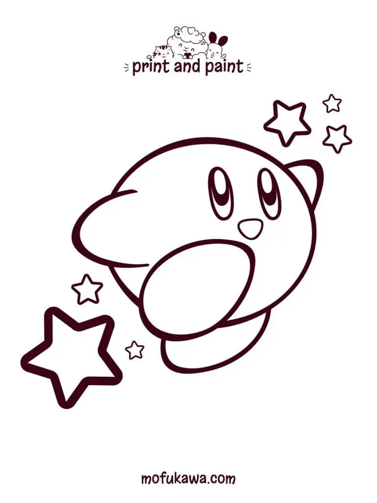 kirby-coloring-page