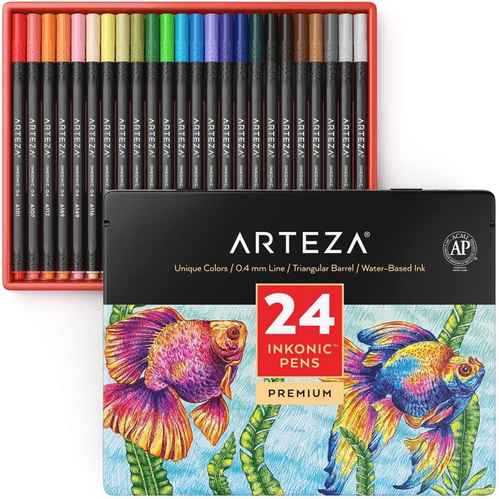 The 6 Best Arteza Markers In 2022 10 Arteza Inkonic Fineliner Pens