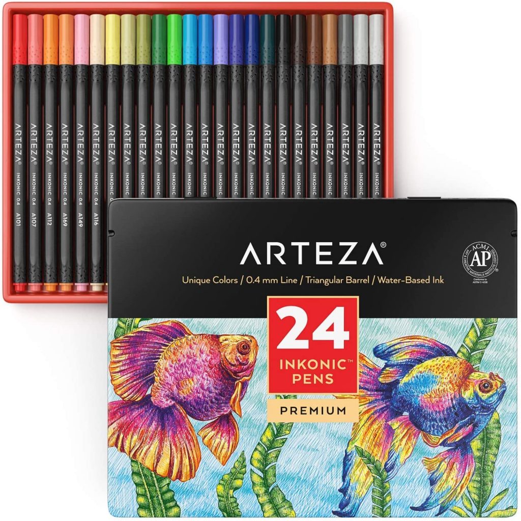 Arteza Inkonic Fineliner Pens