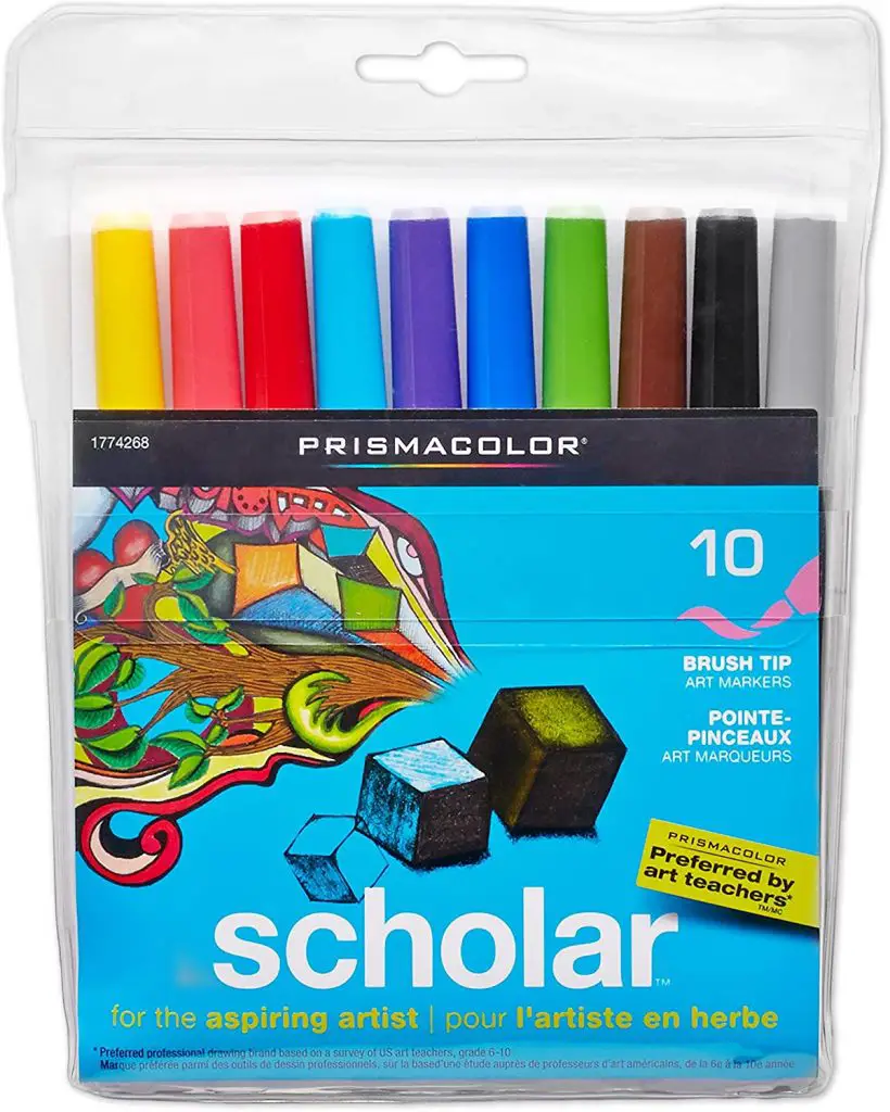 Prismacolor Scholar Brush Markers