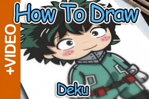 How To Draw Deku