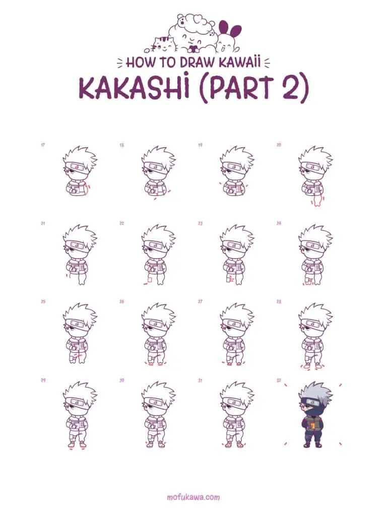 howtodraw-kakashi-part2