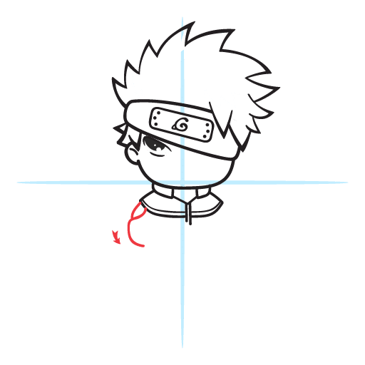 How To Draw Kakashi 17 howtodraw-kakashi-step11