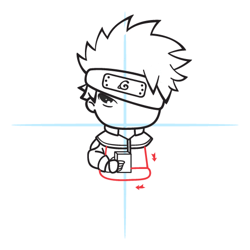 How To Draw Kakashi 22 howtodraw-kakashi-step16