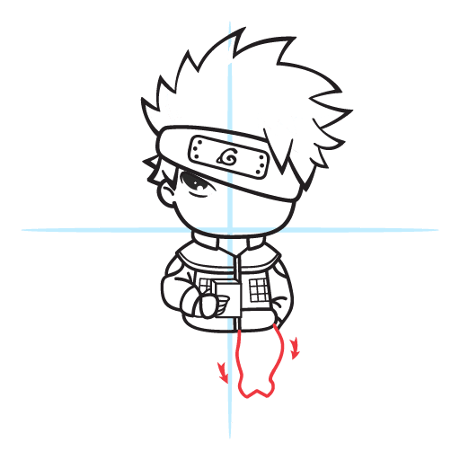 How To Draw Kakashi 26 howtodraw-kakashi-step20