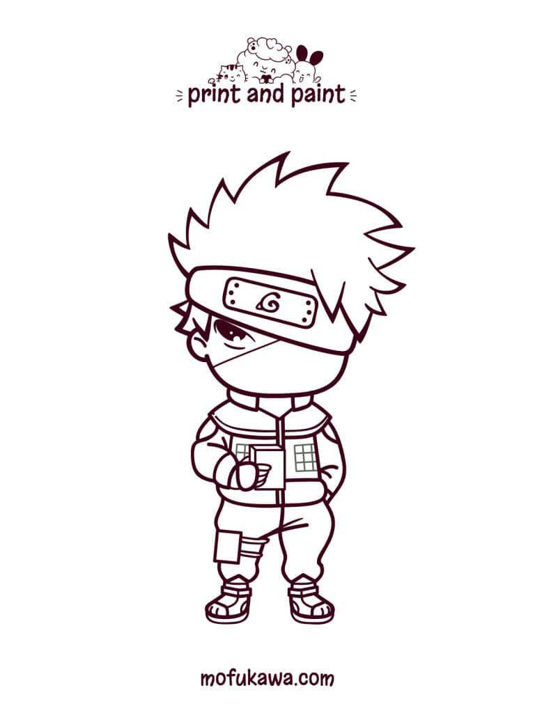 kakashi-coloring-page
