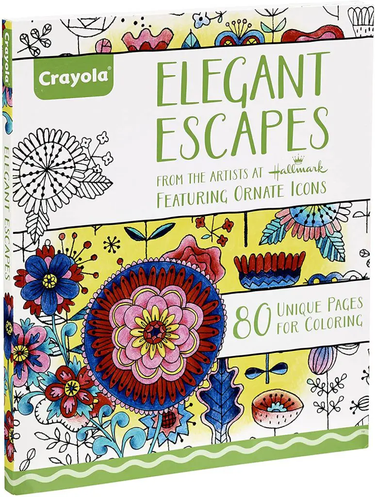 Best Coloring Books for Adults In 2022 10 Crayola Elegant Escapes Coloring Book