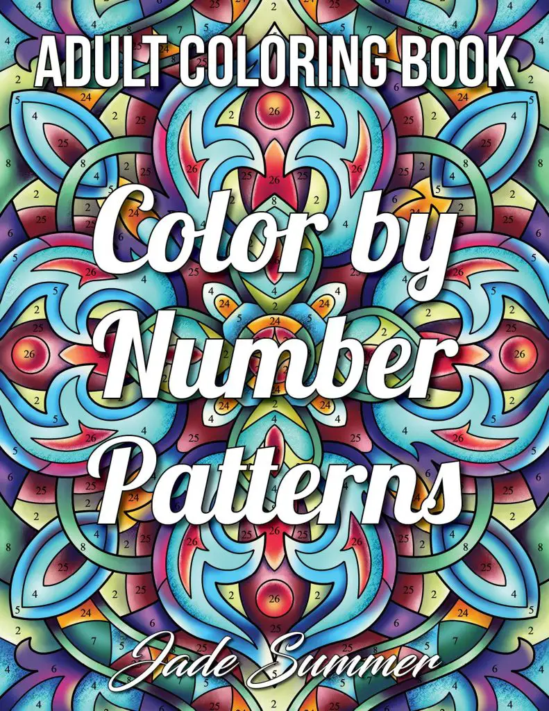 Best Color by Number for Adults In 2022 6 Jade Summer Color by Number Patterns