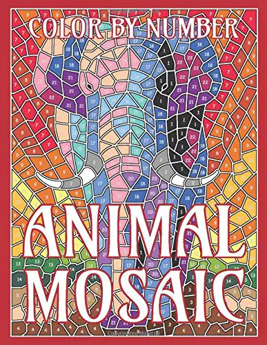 Best Color by Number for Adults In 2022 16 Sunlife Drawing Color By Number Animal Mosaic
