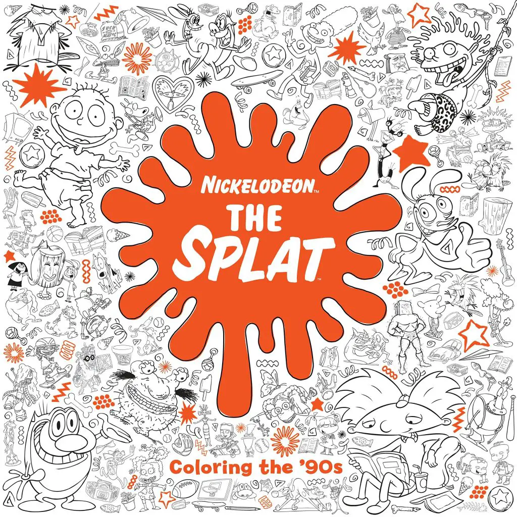 The Splat Coloring the 90s by Nickelodeon
