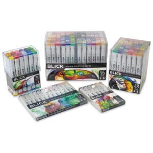 The 12 Best Copic Marker Alternatives 16 Blick Studio Brush Markers