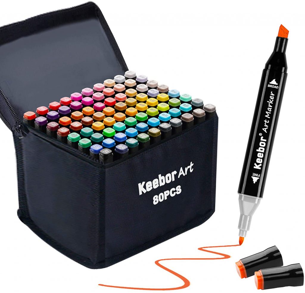 The 12 Best Copic Marker Alternatives 22 Keebor Premium Alcohol Art Markers