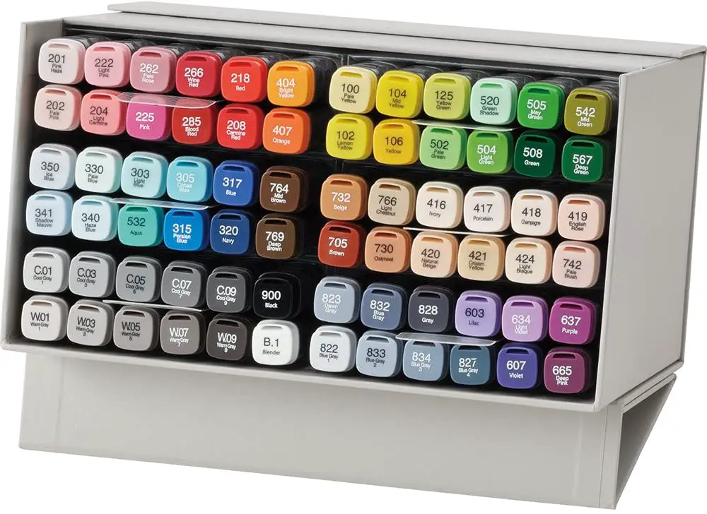 The 12 Best Copic Marker Alternatives 14 Kuretake ZIG Kurecolor Twin WS Alcohol Markers