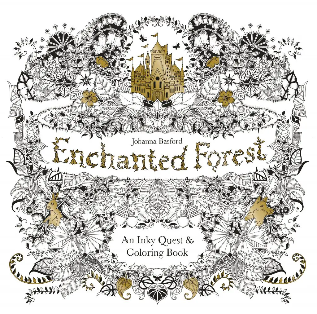 Enchanted Forest: An Inky Quest and Coloring Book by Johanna Basford