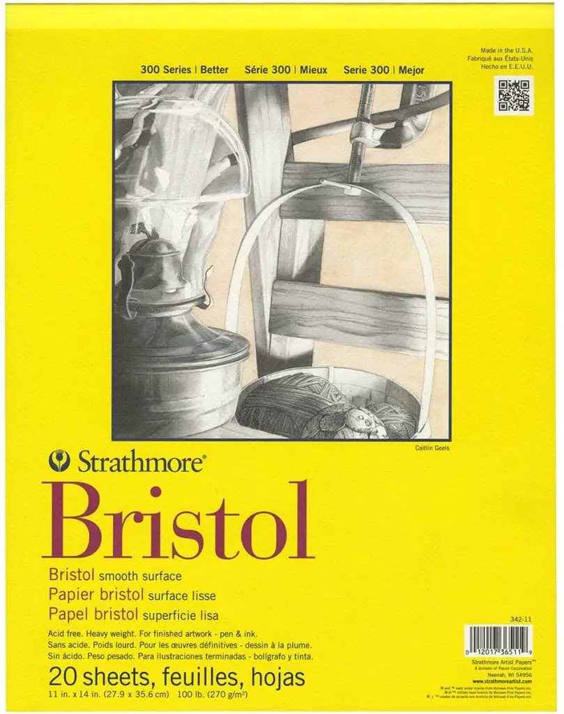 The Best Paper for Copic Markers In 2022 6 Strathmore 300 Series Bristol Smooth Pad