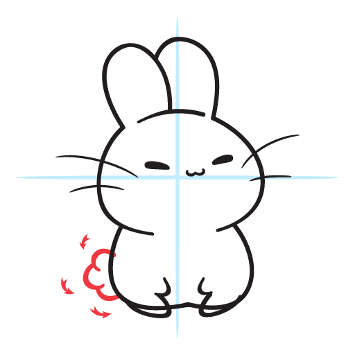 How To Draw A Kawaii, Cute Bunny 16 howtodraw-a-kawaii-bunny-step10