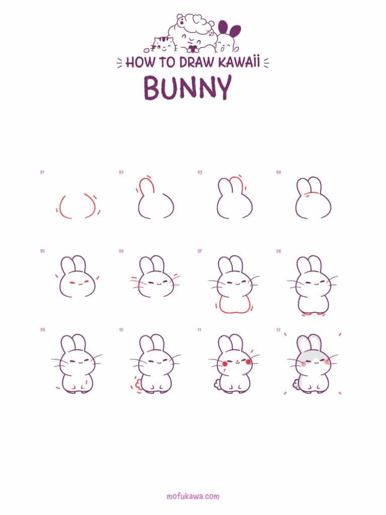 howtodraw-a-kawaii-bunny-stepbystep