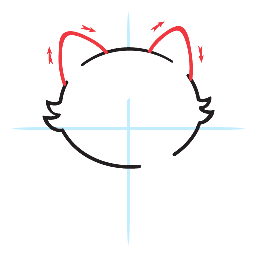 How To Draw A Cute Fox 10 howtodraw-a-kawaii-fox-step4