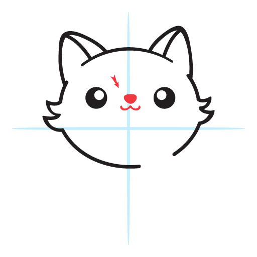 How To Draw A Cute Fox 13 howtodraw-a-kawaii-fox-step7