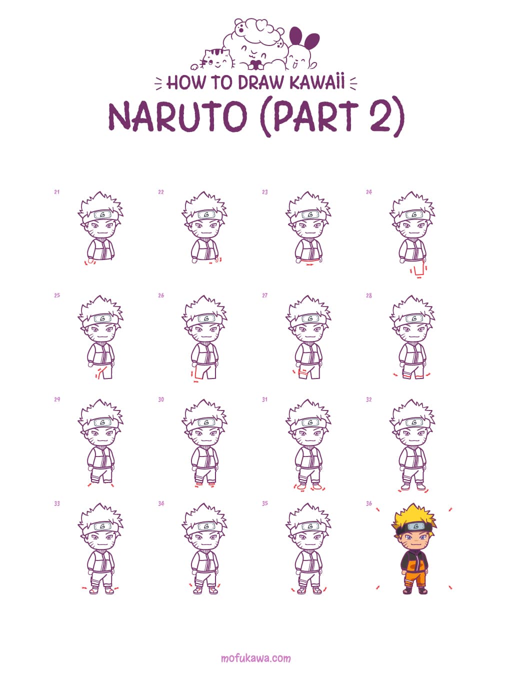 How To Draw Naruto Character  Step By Step - Storiespub - Medium