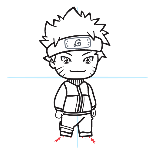 How To Draw Naruto 35 howtodraw-a-kawaii-naruto-step29