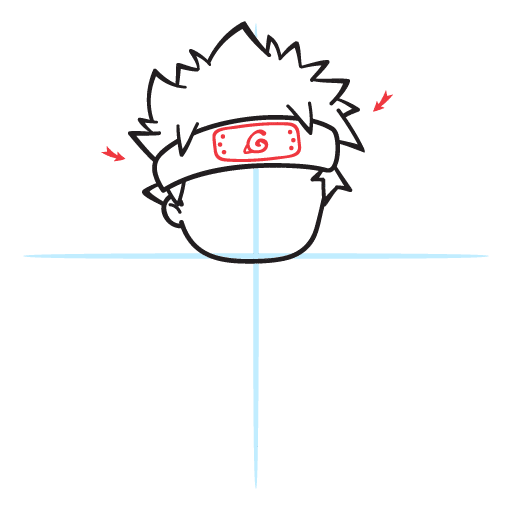 How To Draw Naruto 14 howtodraw-a-kawaii-naruto-step8