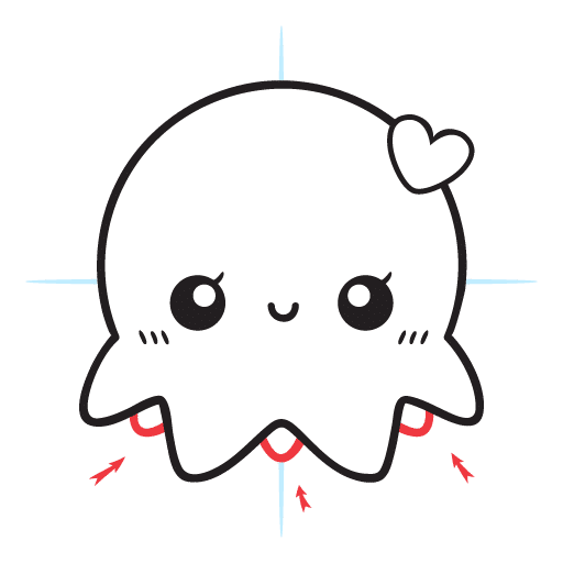 How To Draw A Cute Octopus 12 howtodraw-a-kawaii-octopus-step6