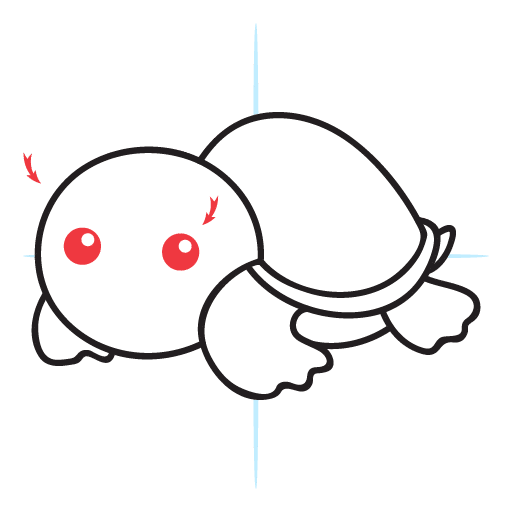 howtodraw-a-kawaii-turtle-step10