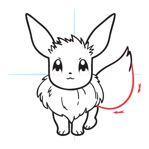How To Draw Eevee 21 howtodraw-eevee-step15