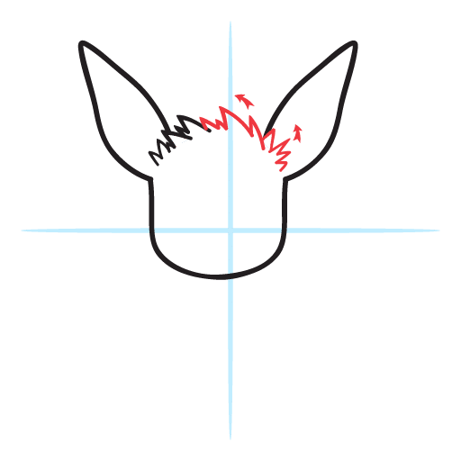 How To Draw Eevee 10 howtodraw-eevee-step4