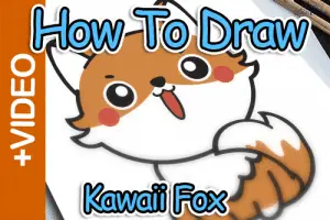 How To Draw A Cute Fox