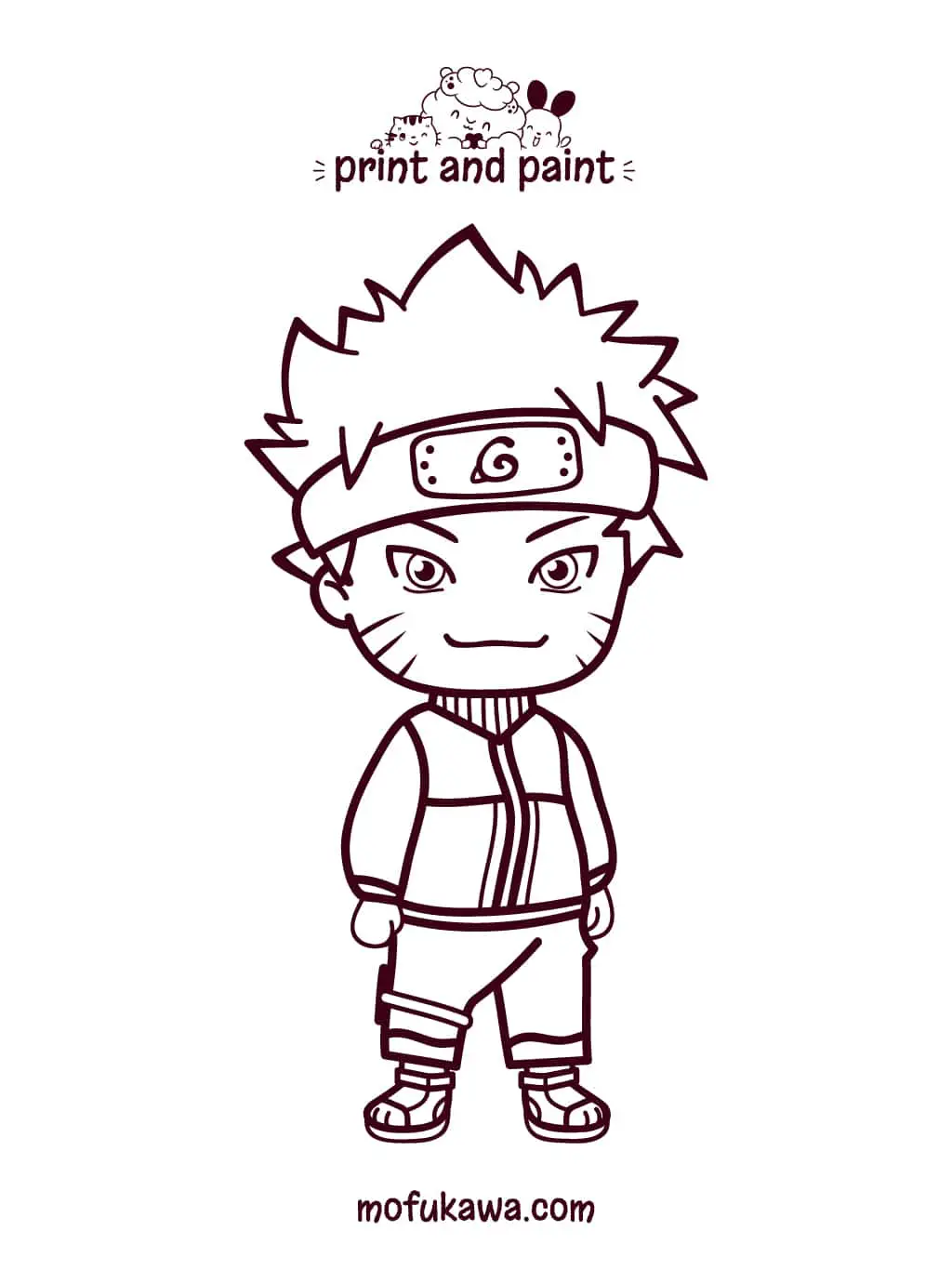 ArtStation - Draw a Chibi Naruto Uzumaki “fan art”