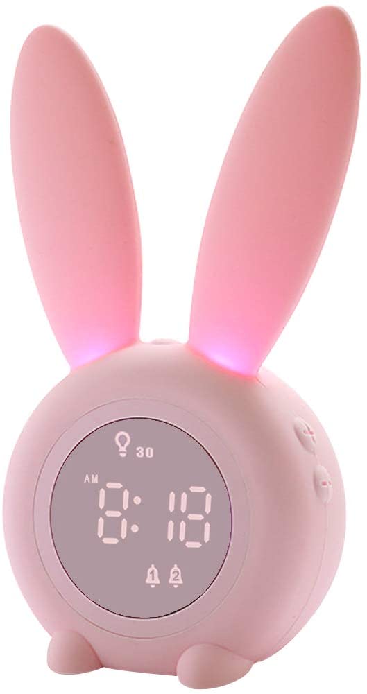 Cute Bunny Digital Alarm Clock