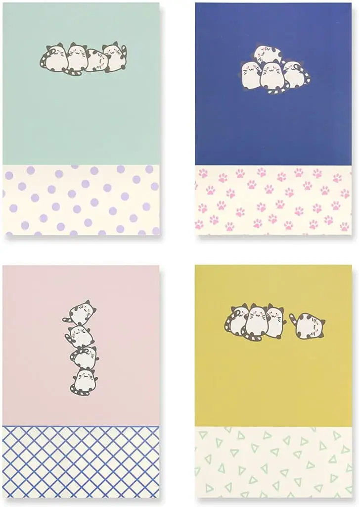 Kawaii Cat Series Softcover Notebooks